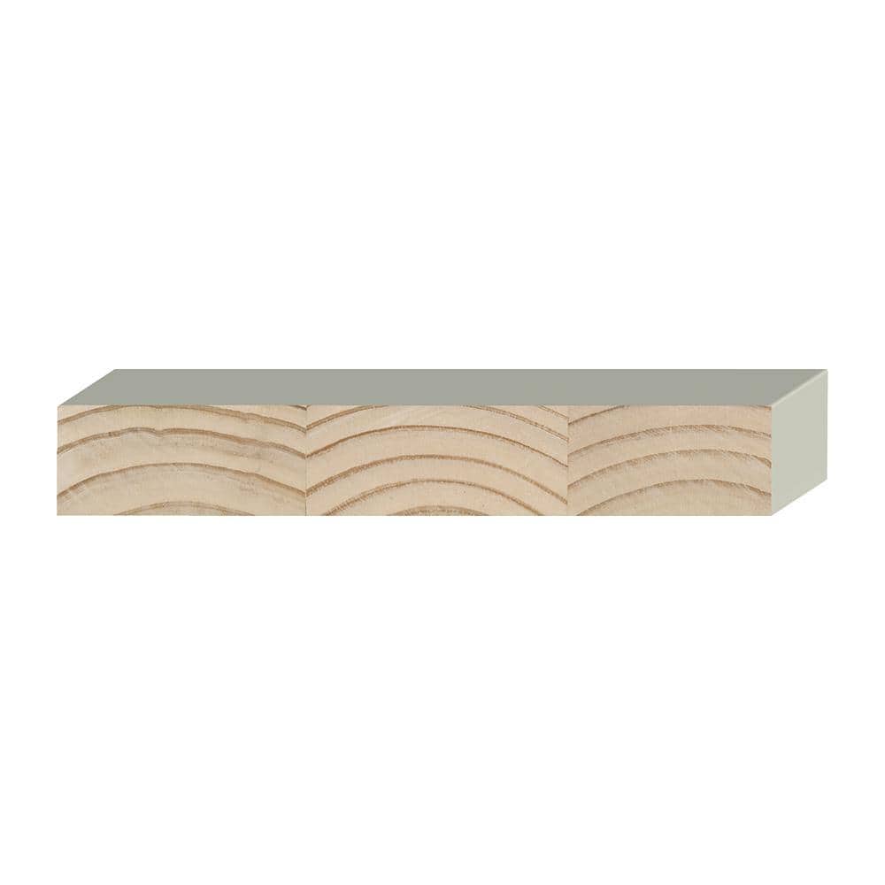 Unbranded 2 in. x 10 in. x 16 ft. S1S2E Pressure-Treated Primed Pine Lumber Board