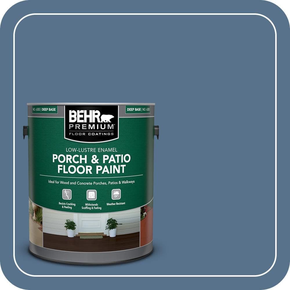 BEHR PREMIUM #PPU14-01 Textured Low-Lustre Enamel Interior/Exterior Porch and Patio Anti-Slip Floor Paint (1)