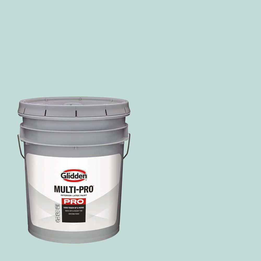 Glidden Multi-Pro 5 gal. PPG1141-2 Green Wave Eggshell Interior Paint