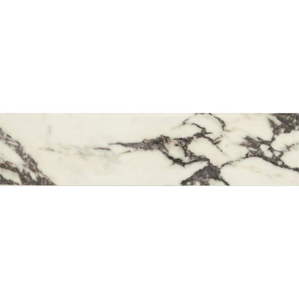 Daltile LuxeCraft Urban Drift 2 in. x 9 in. Glossy Porcelain Wall Tile (0.158 sq. ft./each) (4)