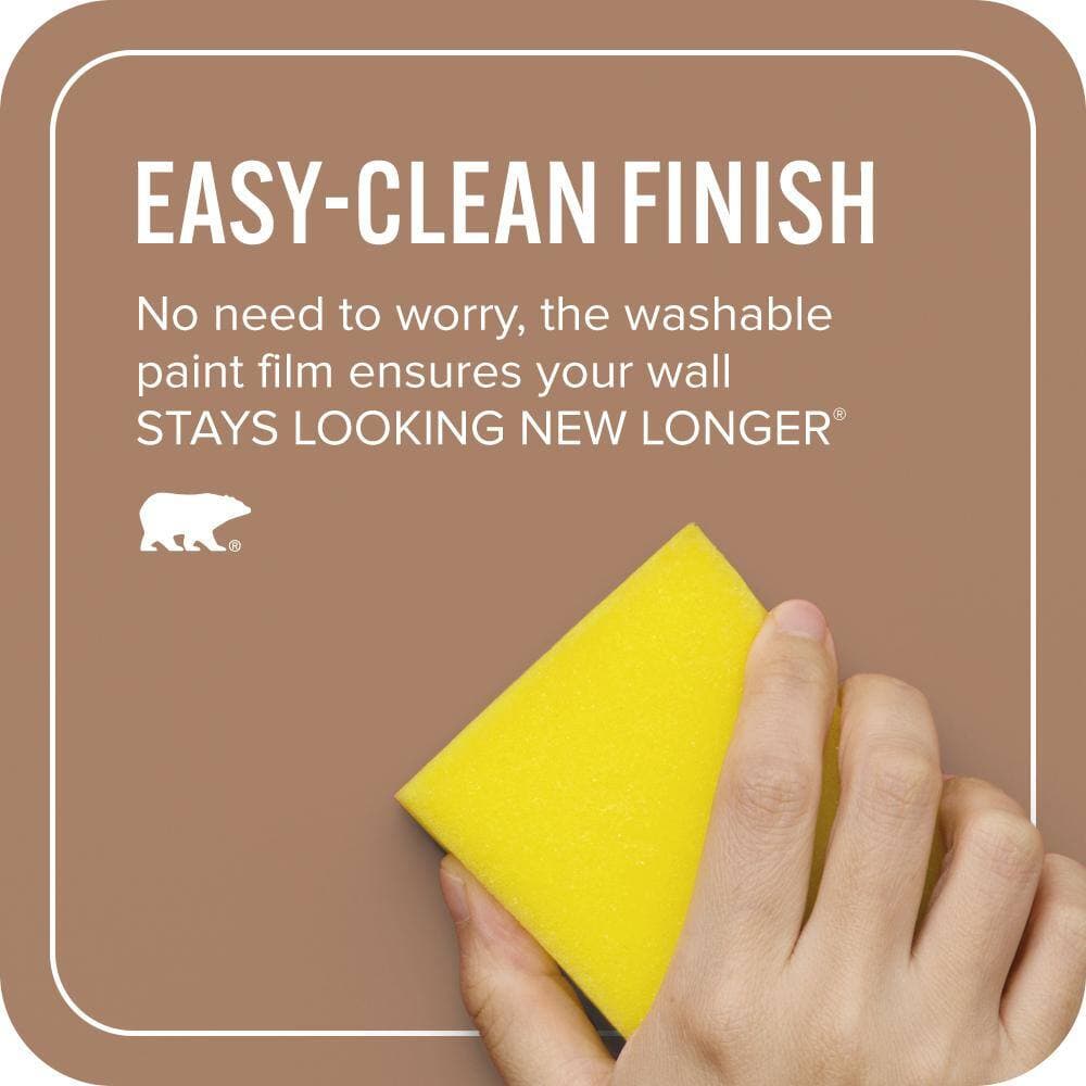 BEHR ULTRA 1 gal. #MQ2-42 Warm Cognac Extra Durable Flat Interior Paint & Primer (4)