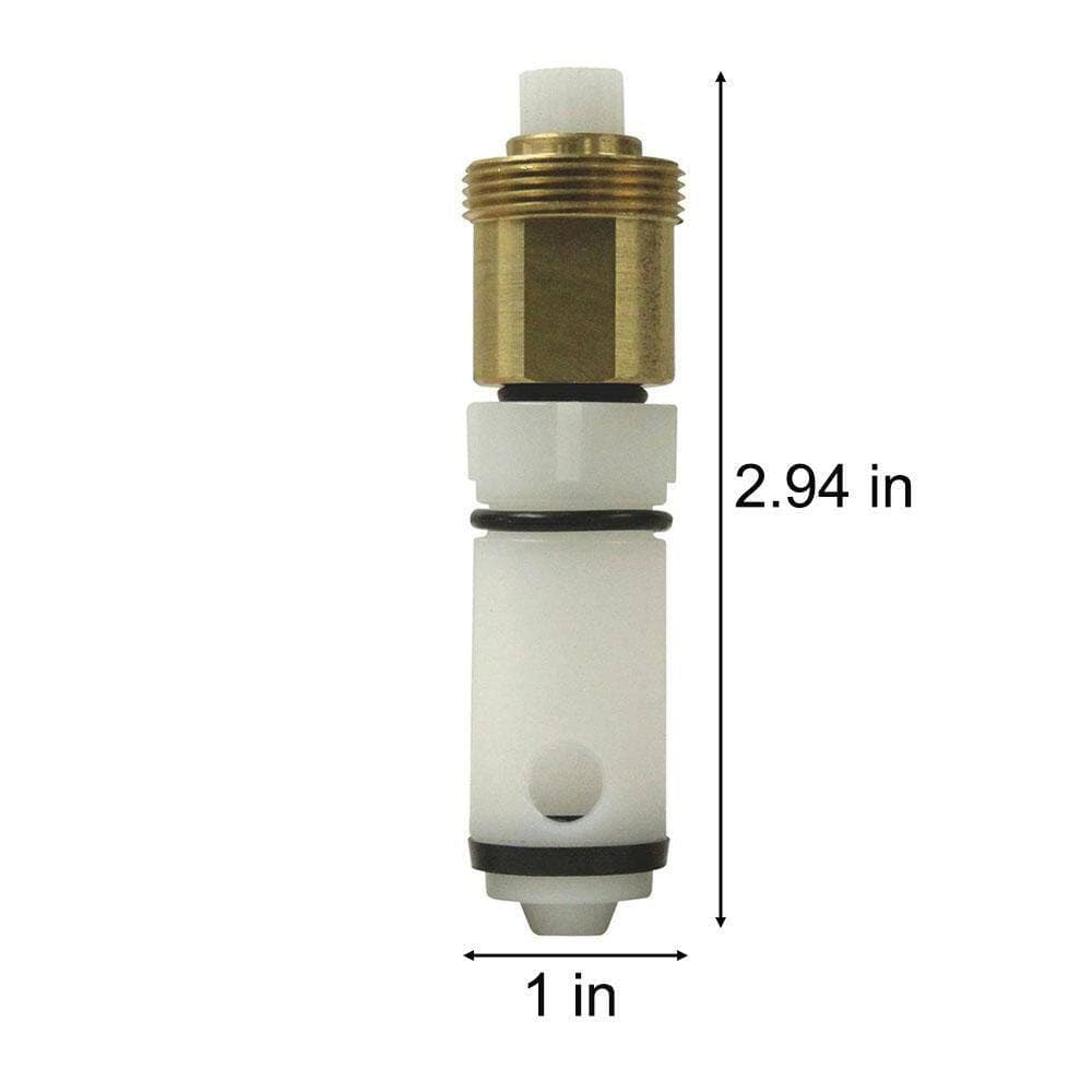 Everbilt 2 15/16 in. 16 pt D Broach Diverter Stem for American Standard Replaces 13215-07 (3)