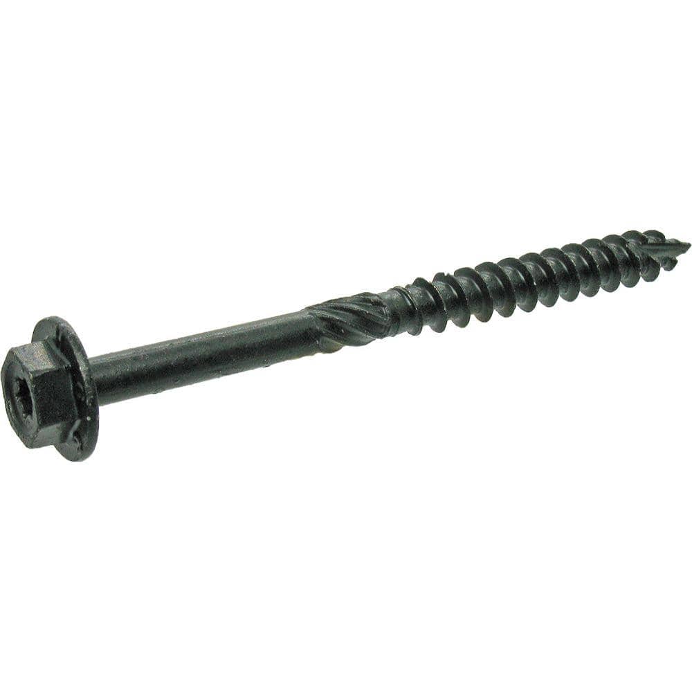 Grip-Rite 5/16 in. x 4 in. Dual Drive Washer Head Structural Screws 1 Each