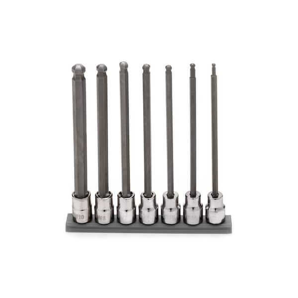 Husky Long Ball End Bit Socket Set Metric (7-Piece) (2)