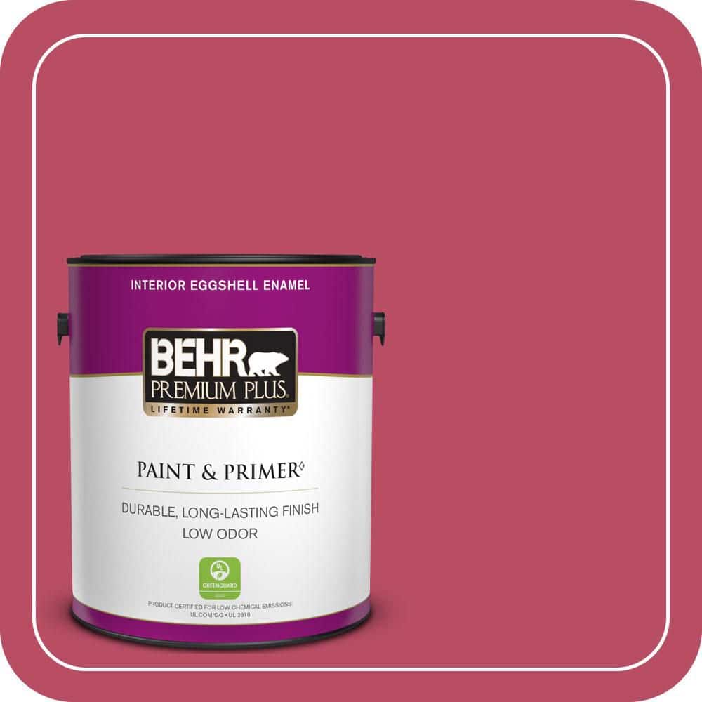 BEHR PREMIUM PLUS 1 gal. #P130-7 Glamorous Eggshell Enamel Low Odor Interior Paint & Primer
