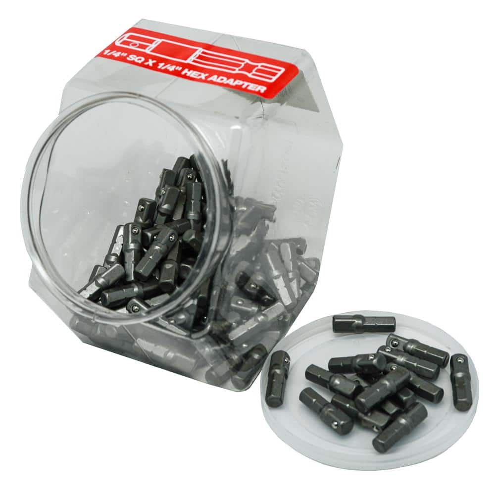 Mayhew 1/4 in. x 1/4 in. x 2 in. L Square Hex (100-Pack)