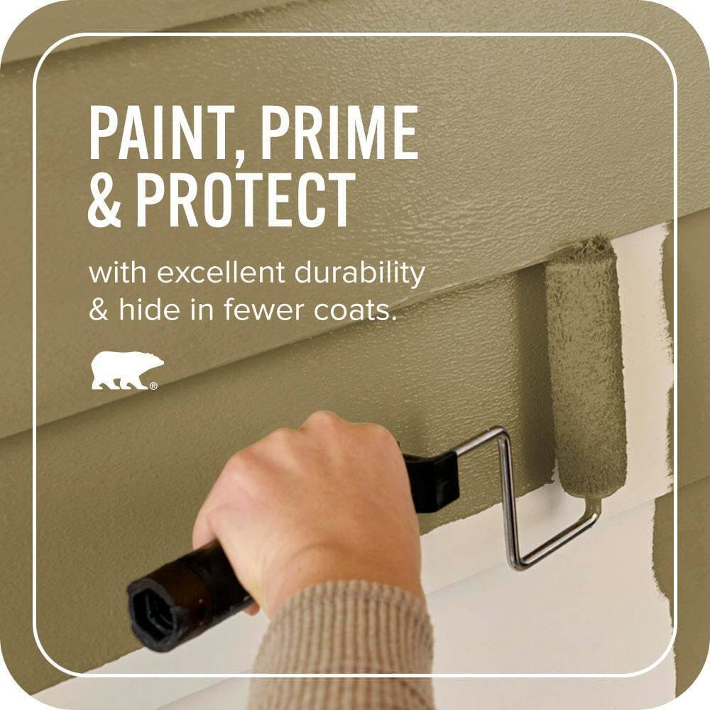BEHR ULTRA 1 gal. #PPU6-20 Eden Prairie Satin Enamel Exterior Paint & Primer (3)