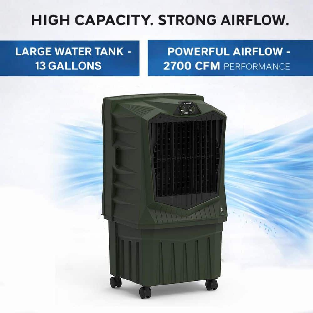 Bonaire Durango Air Force 60 2700 CFM 3-Speed Portable Evaporative Cooler for 800 sq. ft. (2)