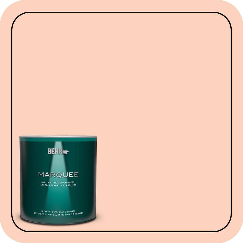 BEHR MARQUEE 1 qt. #P190-2 Fahrenheit Semi-Gloss Enamel Interior Paint & Primer