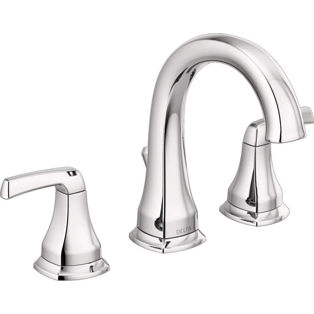 Delta Portwood 8 in. Widespread 2-Handle Bathroom Faucet in Chrome (2)