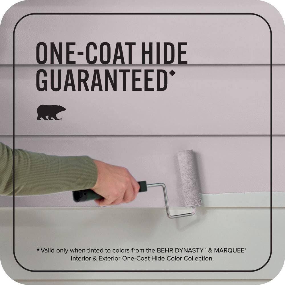 BEHR MARQUEE 1 qt. #N110-2 Mulberry Stain Semi-Gloss Enamel Exterior Paint & Primer (3)