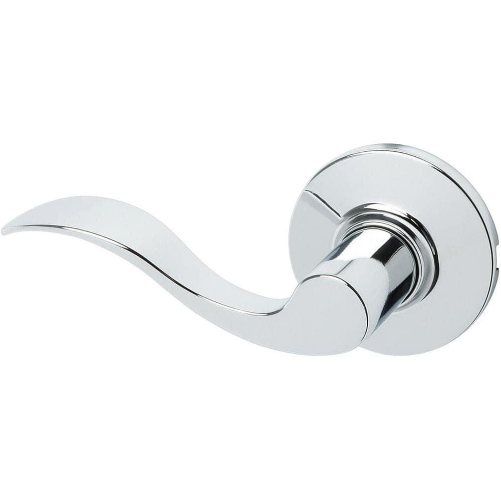 Delaney Hardware Delaney Logan Right-Hand Dummy (Inactive) Door Lever in Polished Chrome (1)