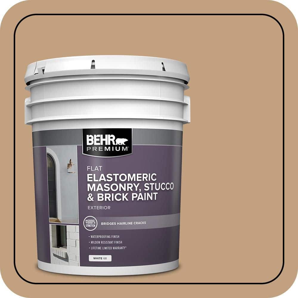 BEHR PREMIUM 5 gal. #S280-4 Real Cork Elastomeric Masonry, Stucco and Brick Exterior Paint