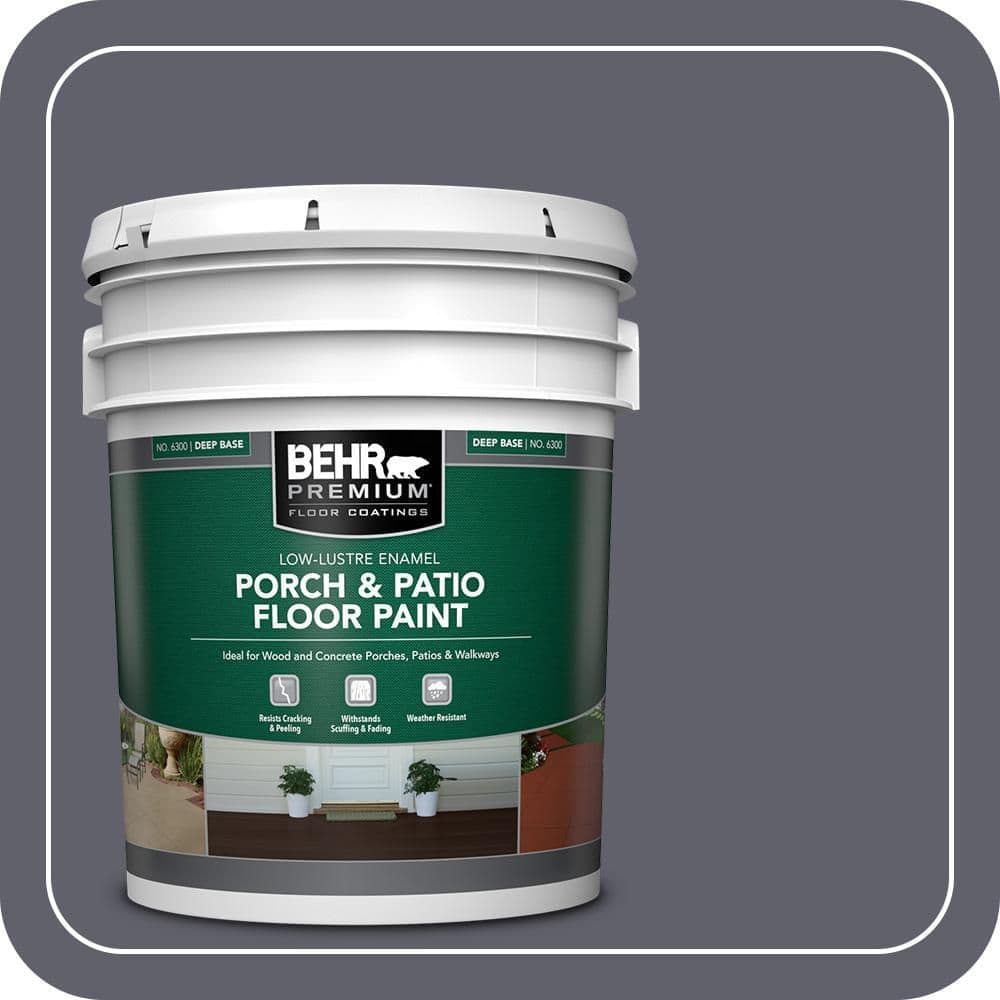 BEHR PREMIUM #N540-6 Low-Lustre Enamel Interior/Exterior Porch and Patio Floor Paint (1)