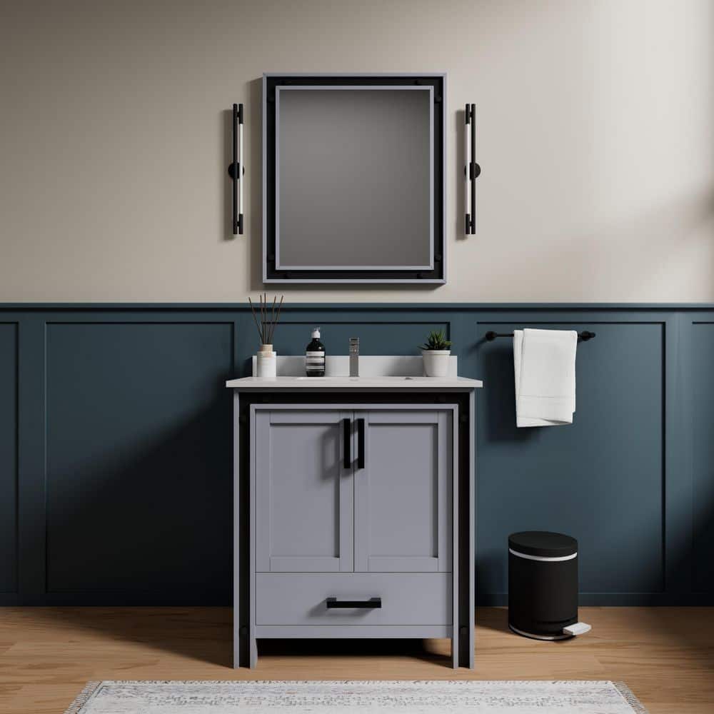 Lexora Ziva W 22 in D Bath Vanity without Top