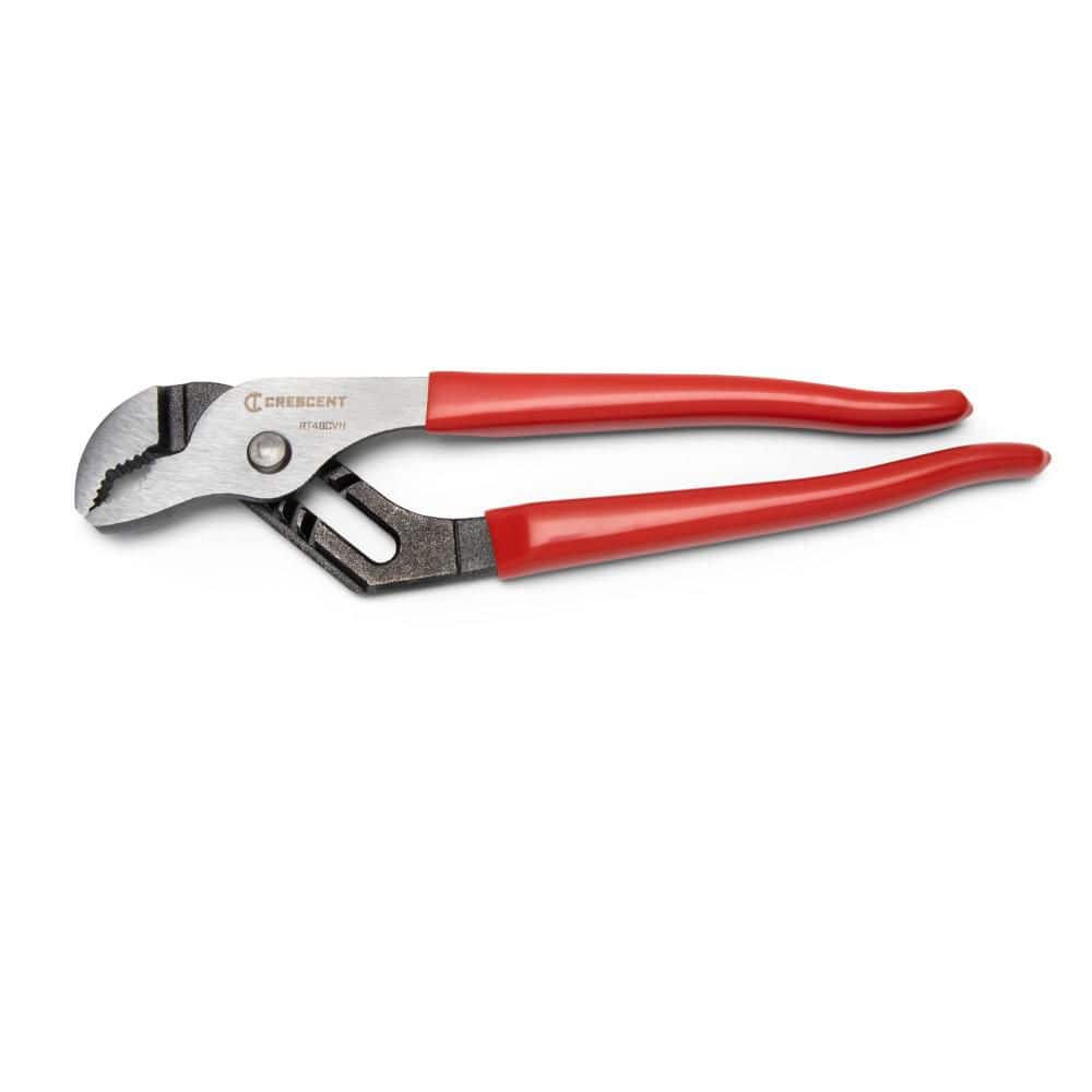 Crescent 8 in. V-Jaw Tongue and Groove Pliers with Dipped Handle (1)