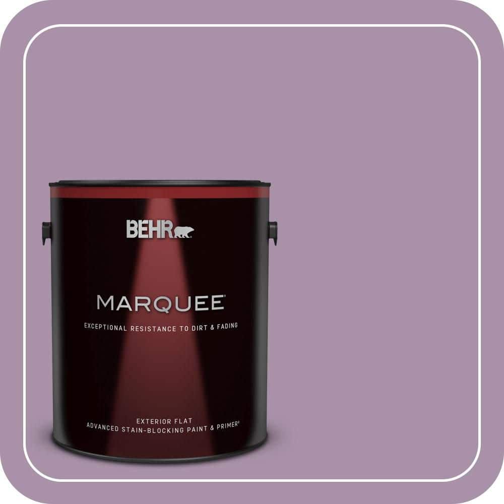 BEHR MARQUEE 1 gal. #670D-5 Garden Flower Flat Exterior Paint & Primer