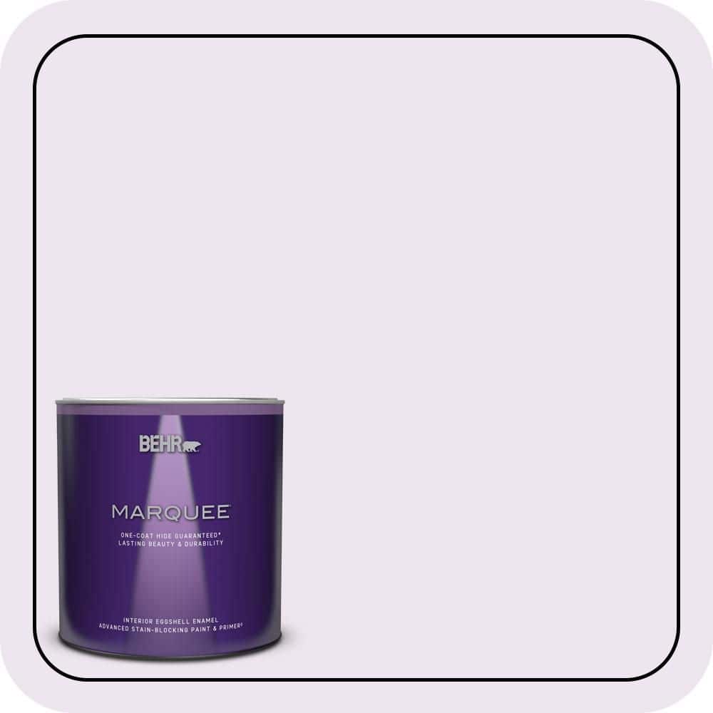 BEHR MARQUEE 1 qt. #M570-1 In the Spotlight Eggshell Enamel Interior Paint & Primer
