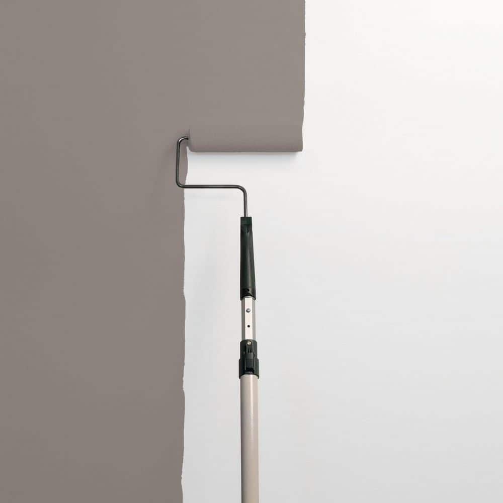Glidden 8 oz. PPG1005-5 Elephant Gray Satin Interior Paint Sample (2)