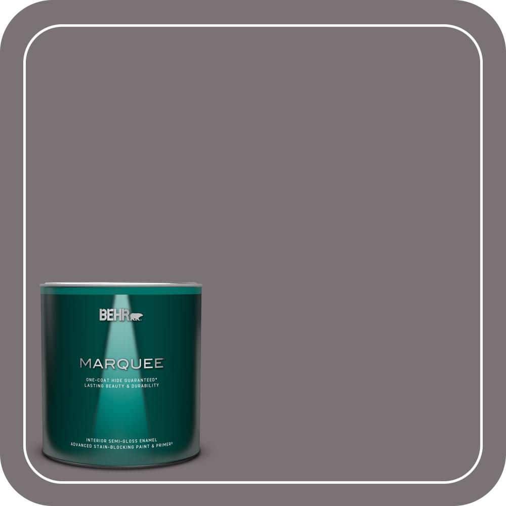 BEHR MARQUEE 1 qt. #PPU17-18 Echo Semi-Gloss Enamel Interior Paint & Primer