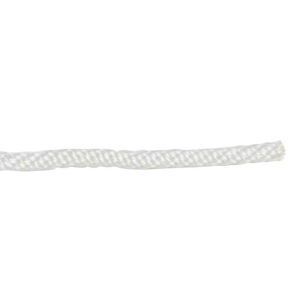 Everbilt 1/2 in. White Solid Braided Nylon Rope (3)