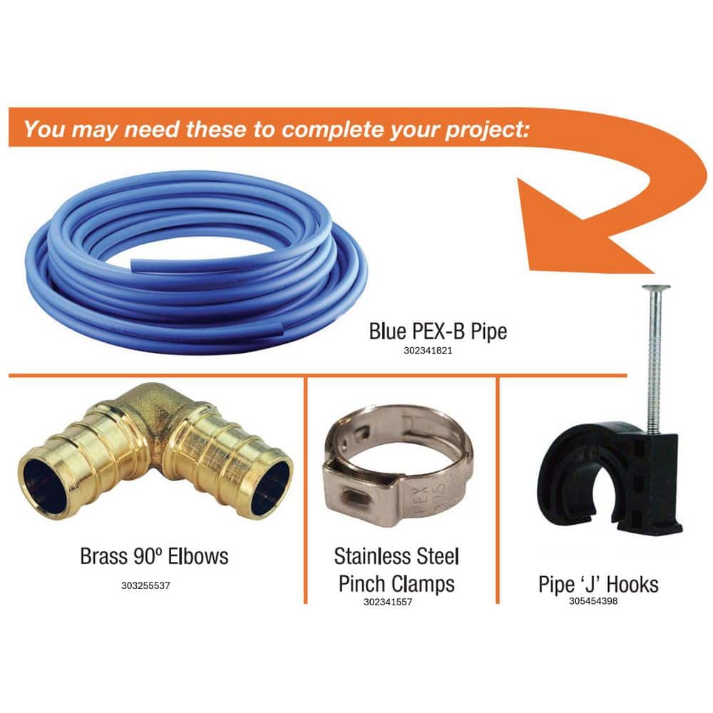 Apollo 1/2 in. PEX-B Pipe (4)
