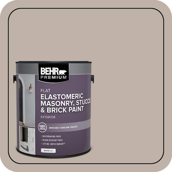 BEHR PREMIUM 1 gal. #N220-3 Smokestack Elastomeric Masonry, Stucco and Brick Exterior Paint (2)