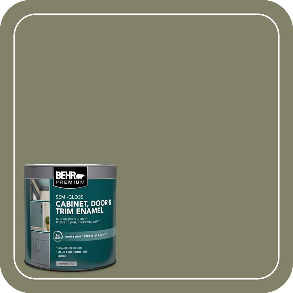 BEHR PREMIUM 1 qt. #S380-6 Ecological Semi-Gloss Enamel Interior/Exterior Cabinet, Door & Trim Paint