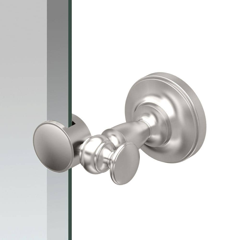 Gatco Tavern 24 in. W x 32 in. H Frameless Single Oval Mirror in Satin Nickel (3)