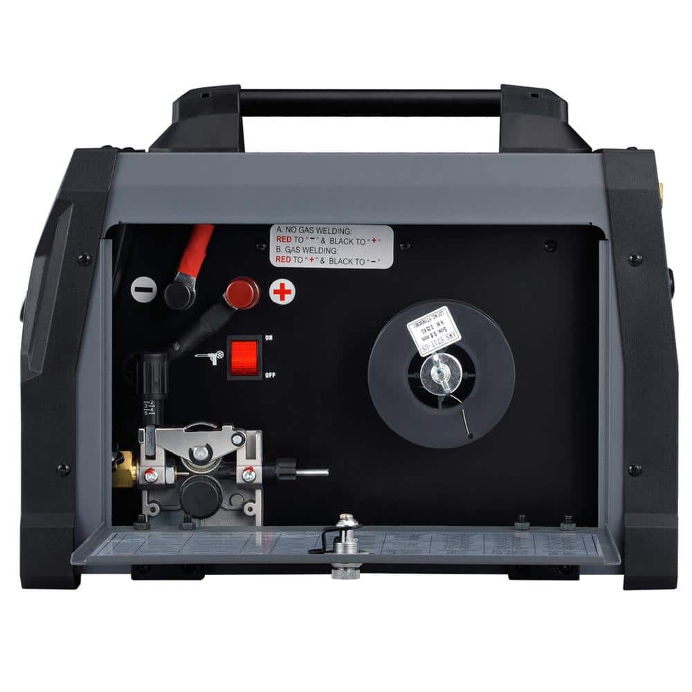 AM AMICO ELECTRIC 165 Amp MIG Wire Feed/Flux Core/TIG Torch/Stick Arc Welder, Weld Aluminum with 2T/4T 110-Volt/230-Volt Welding (2)
