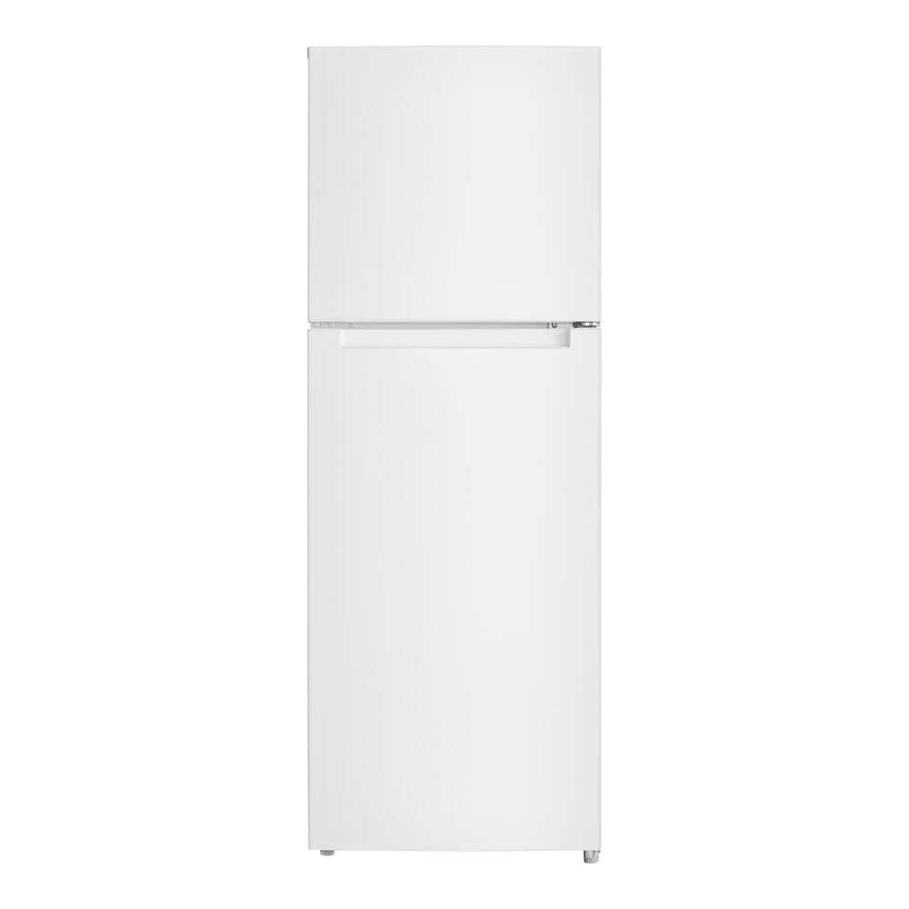 Vissani 10.1 cu. ft. Top Freezer Refrigerator in White Garage Ready, Energy Star Certified