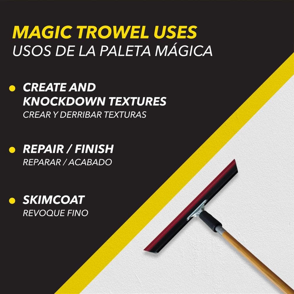 ToolPro 18 in. Magic Trowel Knockdown Texture Trowel (2)