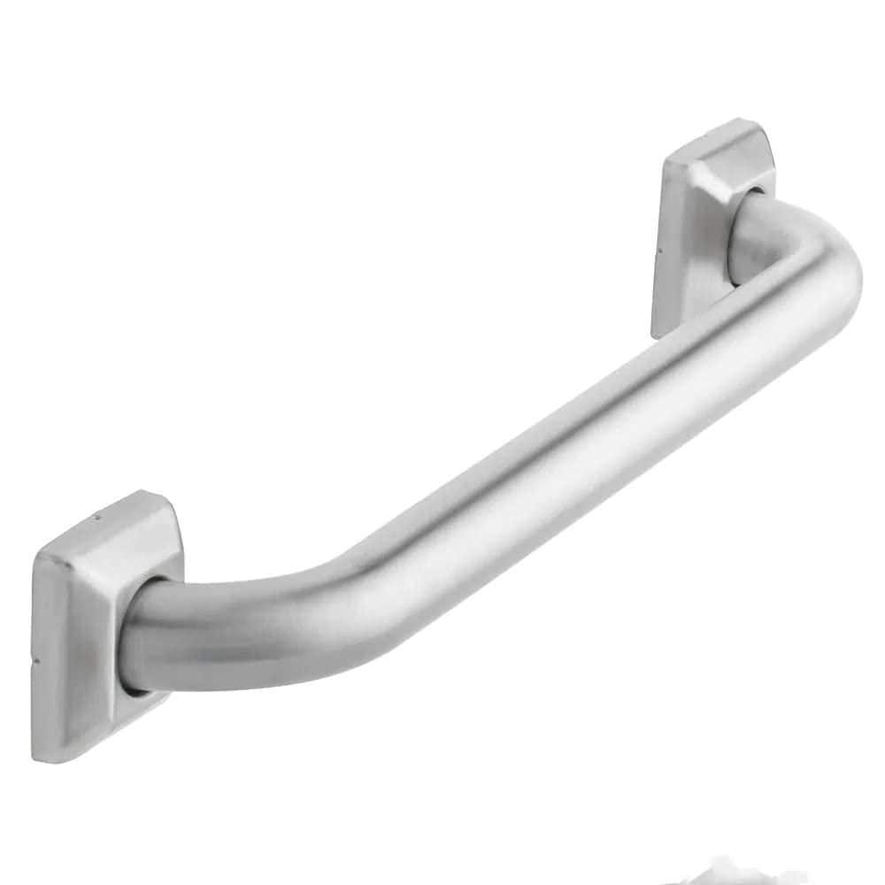NVNOO 12in. Stainless Steel Bathroom Grab Bars for Handicap, Elderly, Disabled, Injury (1-Pack) (1)