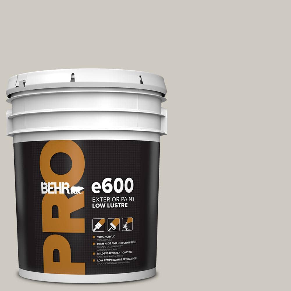BEHR PRO 5 gal. #HDC-WR14-2 Winter Haze Low Luster Exterior Paint