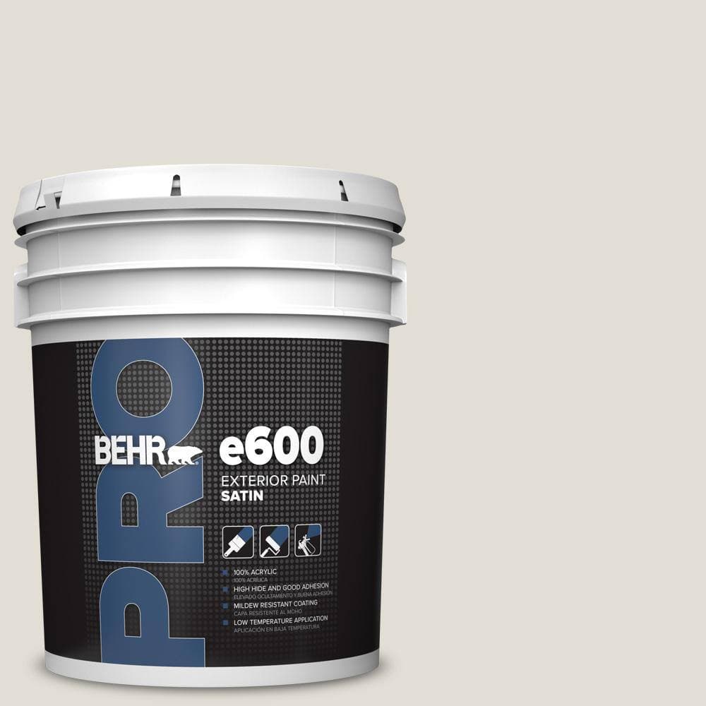 BEHR PRO 5 gal. #PPF-11 Shaded Hammock Satin Exterior Paint (1)