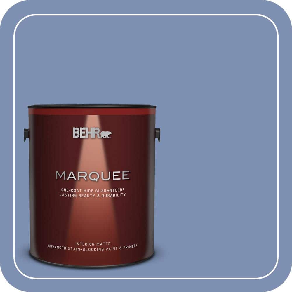 BEHR MARQUEE 1 gal. #600D-5 Babbling Brook Matte Interior Paint & Primer