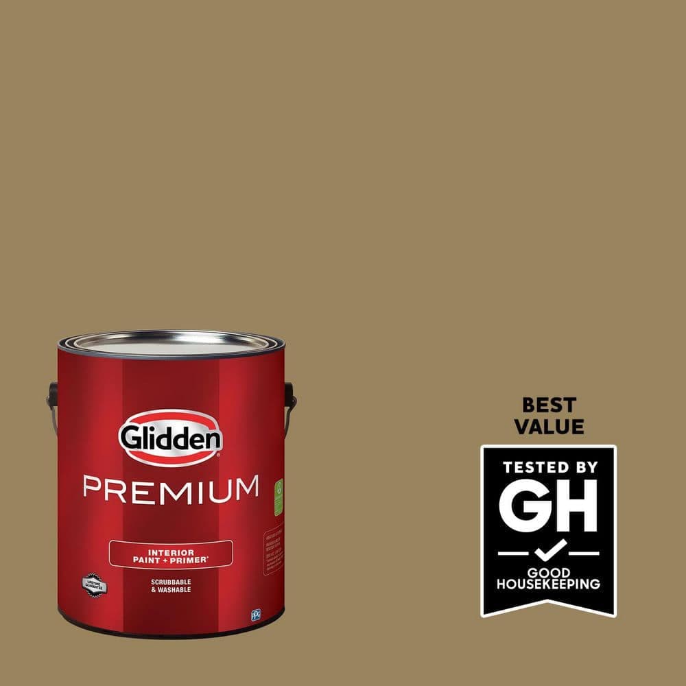 Glidden Premium 1 gal. PPG1100-6 Twisted Tail Eggshell Interior Latex Paint