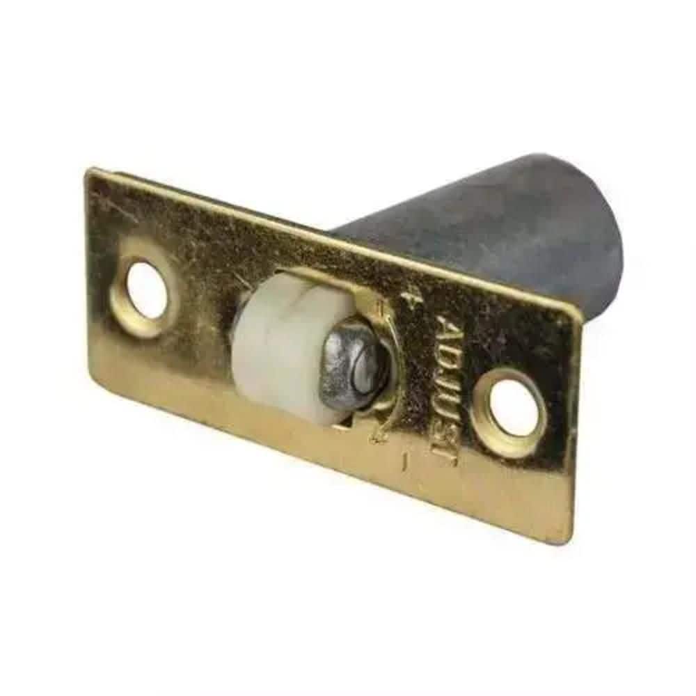Taco Adjustable Friction Ball Catch in Bright Brass