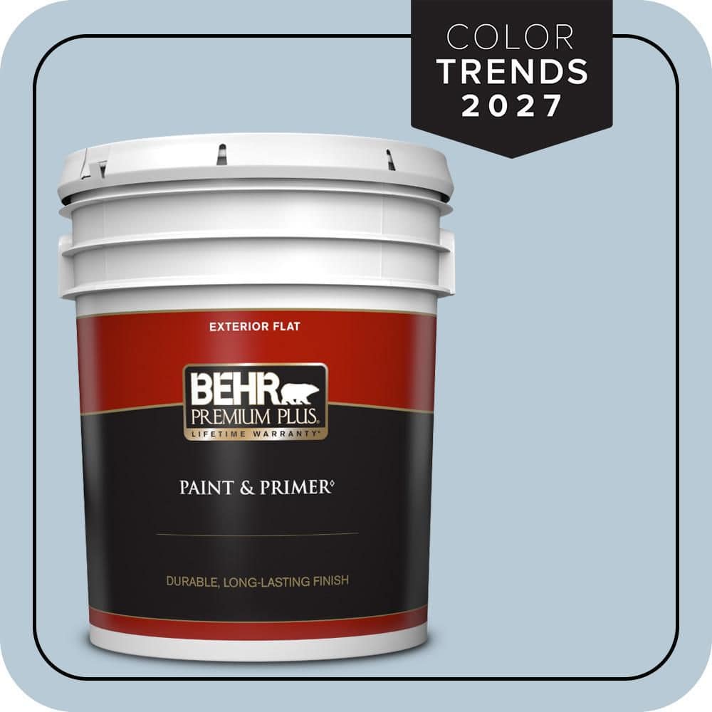 BEHR PREMIUM PLUS #PPU14-15 Denim Light Enamel & Primer Color Sample (4)