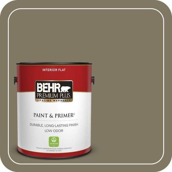 BEHR PREMIUM PLUS #760D-6 Spanish Galleon Interior/Exterior Paint & Primer Color Sample (2)