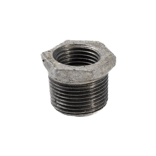 Southland 3/4 in. Galvanized Malleable Iron MPT FPT Hex Bushing Fitting (2)