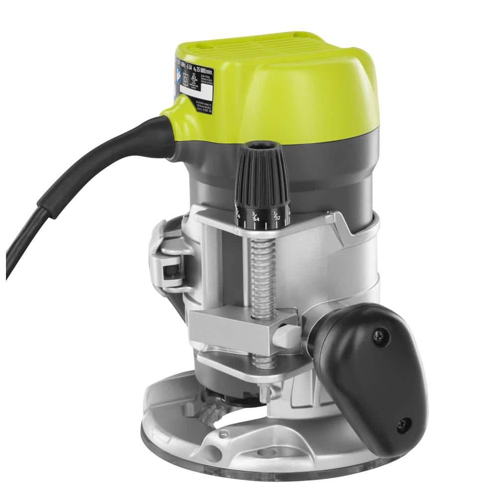 RYOBI 8.5 Amp 1-1/2 Peak HP Fixed Base Corded Router (4)