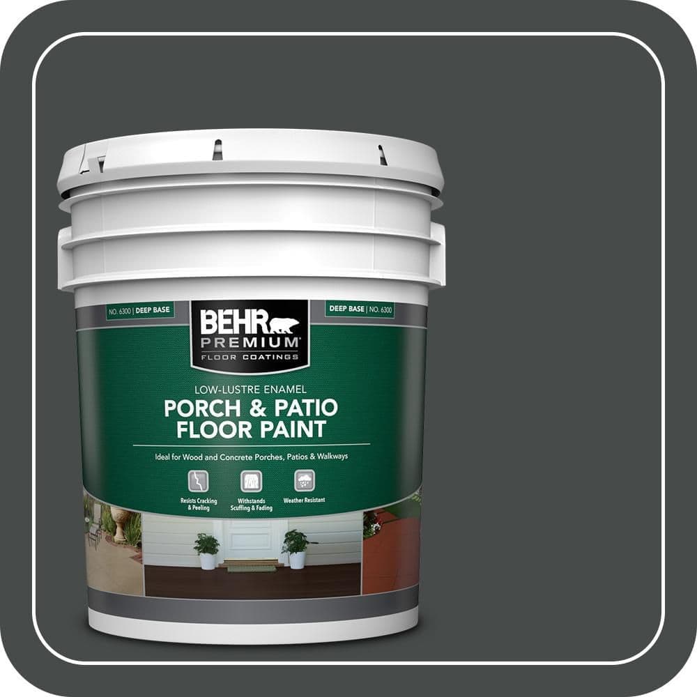 BEHR PREMIUM Textured Low-Lustre Enamel Interior/Exterior Porch and Patio Anti-Slip Floor Paint (1)