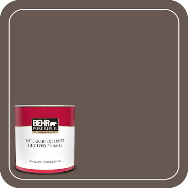 BEHR PREMIUM PLUS Home Decorators Collection #HDC-FL14-10 Pine Cone Brown Flat Low Odor & Primer (2)