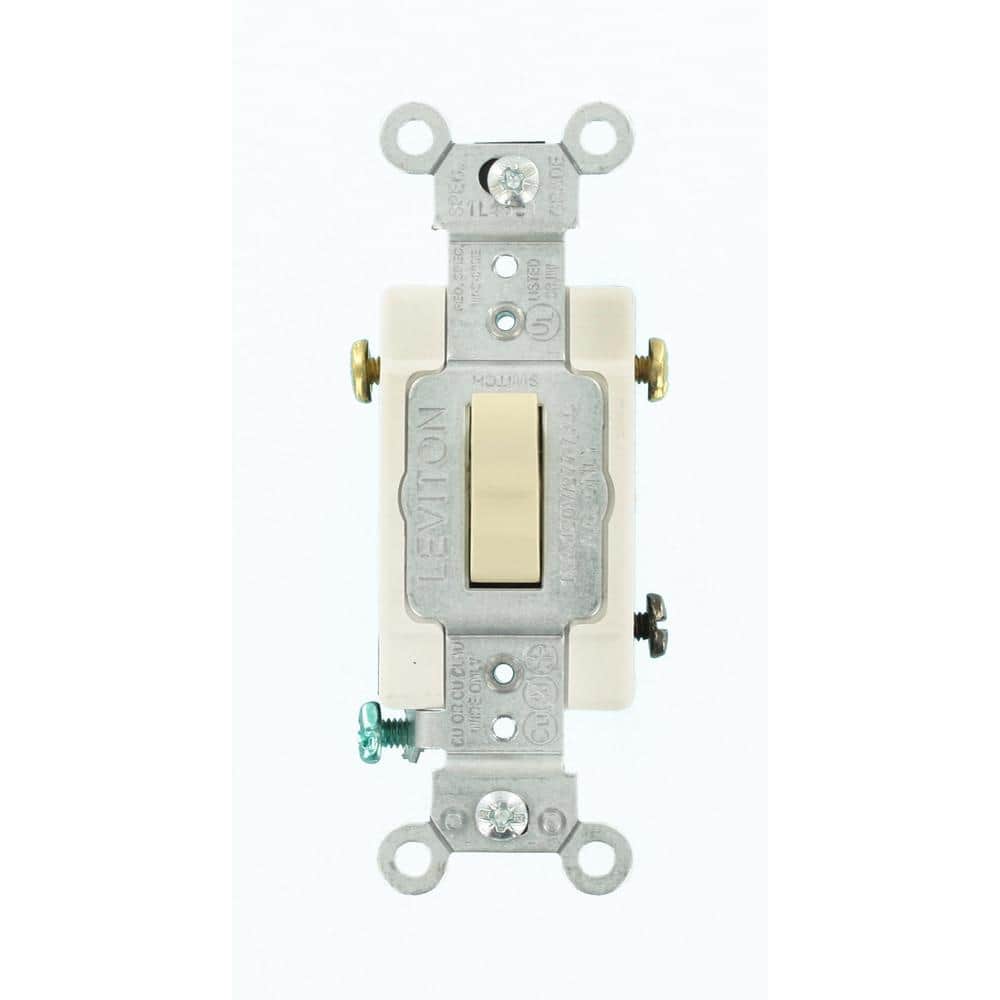 Leviton Amp Commercial Grade 3-Way Toggle Switch (1)