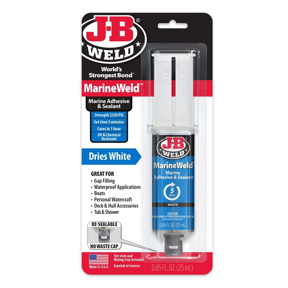 J-B Weld MarineWeld 25 ml 0.85 fl. oz. Epoxy Adhesive