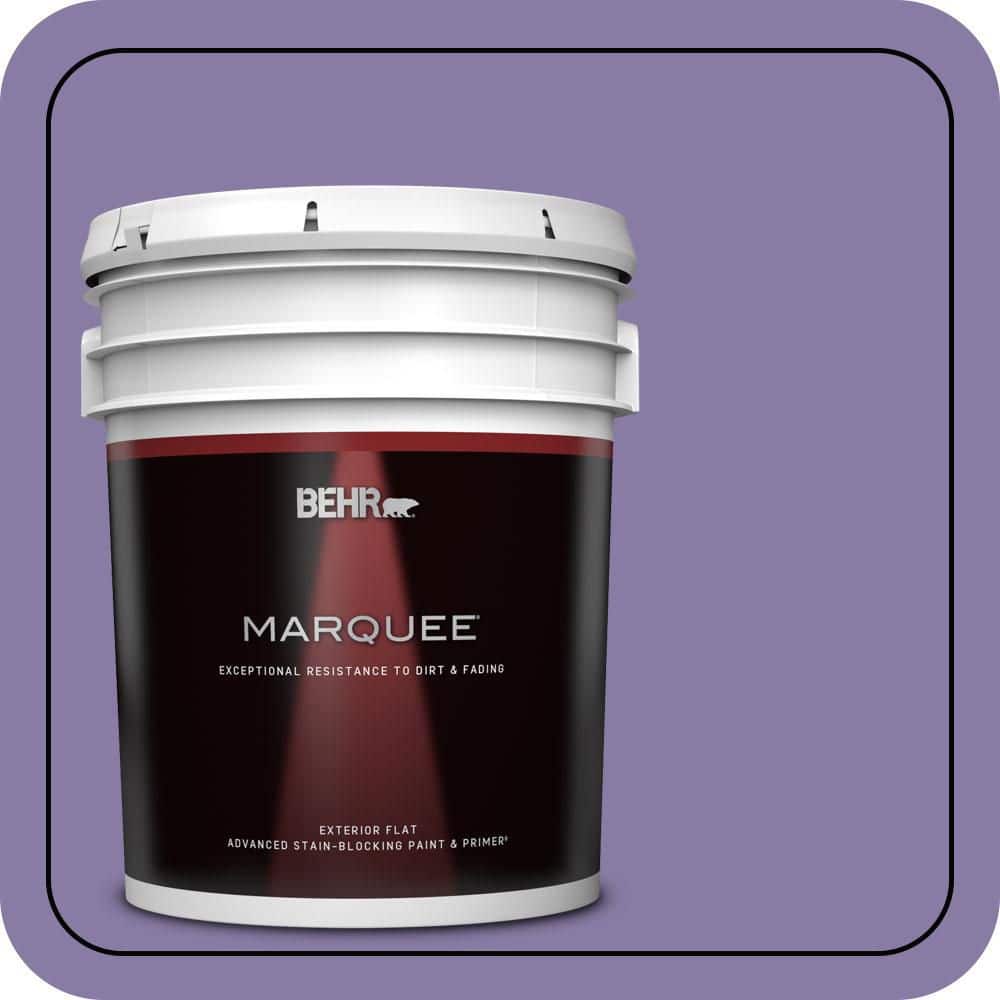 BEHR MARQUEE 5 gal. #M560-5 Second Pour Flat Exterior Paint & Primer