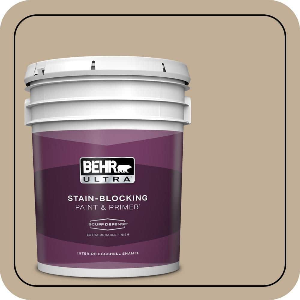 BEHR ULTRA 5 gal. #PPU7-07 Riviera Beach Extra Durable Eggshell Enamel Interior Paint & Primer
