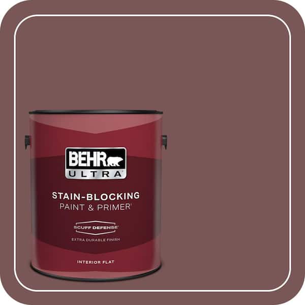BEHR PREMIUM PLUS #120F-6 Japanese Maple Enamel Low Odor & Primer (2)