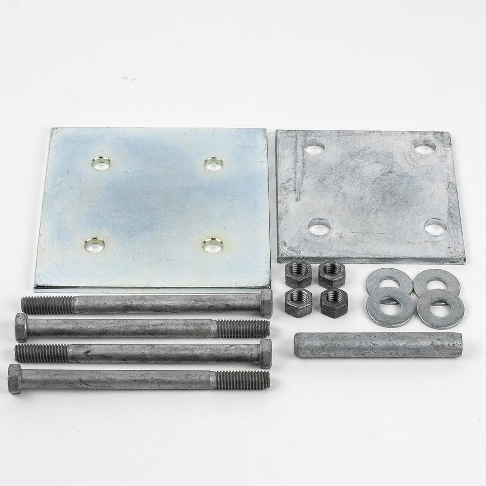 Unbranded 3.5 in. x 3.5 in. Steel Install Kit for Wood Structural Post Anchor (3)
